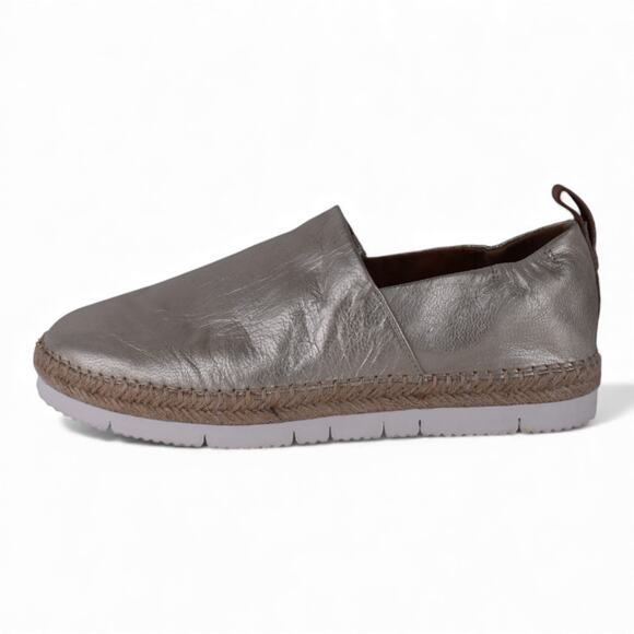 Gentle Souls by Kenneth Cole Metallic Leather Sporty Slip-Ons – Women’s 7.5 - Picture 6 of 8